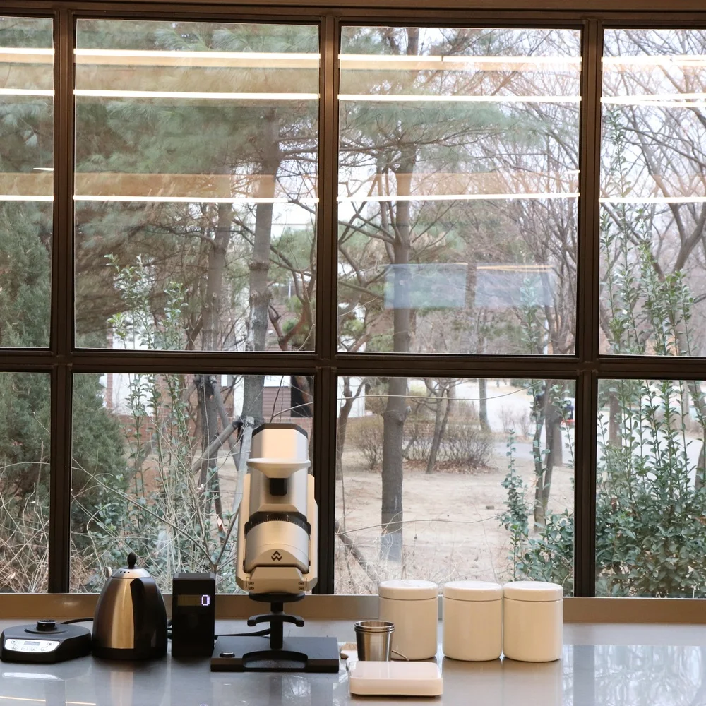 Center Coffee at its Seoul Forest branch in Seoul